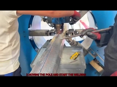 Soldadura automática de postes de luz