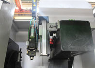 Laser de aço inoxidável automático 380V/50Hz da fibra do metal da máquina de corte da tubulação do CNC