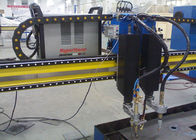 A máquina de corte personalizada do ar do poder da taxa, pórtico automatizou a máquina de corte do plasma