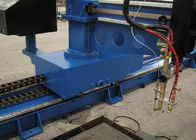 Tipo personalizado tochas do modilhão da máquina de corte CNC3-2500X6000 do plasma do CNC do gás do gás do dobro