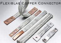Personalizou todo o conector de cobre flexível da série, conectores trançados do cabo flexível para Electric Power