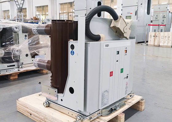 C.A. de alta tensão Withdrawable interna do interruptor 1250A VCB do vácuo 12KV para o Switchgear