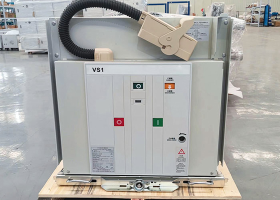 C.A. de alta tensão Withdrawable interna do interruptor 1250A VCB do vácuo 12KV para o Switchgear