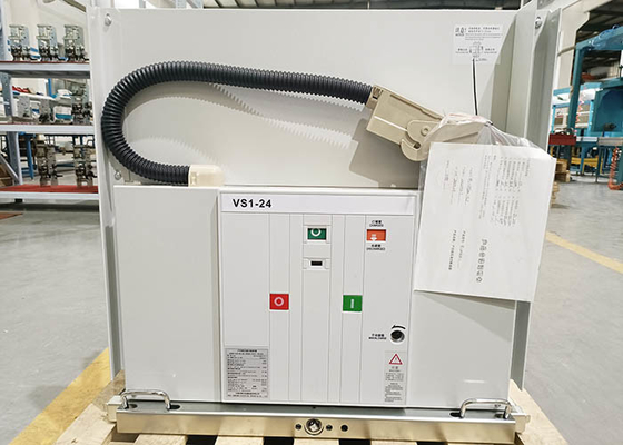 Interruptor VS1 do vácuo do carrinho de mão VS1 - 24 24KV de alta tensão internos