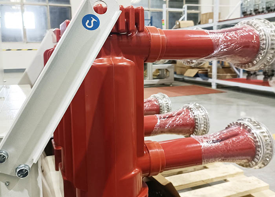 Interruptor VS1 do vácuo do carrinho de mão VS1 - 24 24KV de alta tensão internos