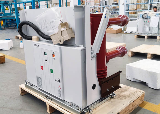 1250-31.5 interruptor de alta tensão VS1 do vácuo com tipo Drawable DC110V