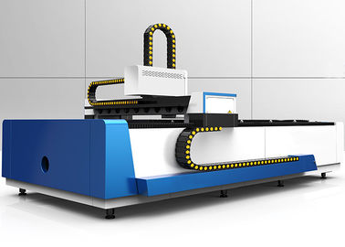 máquina de corte 1500 x 3000mm do laser do CNC da fibra 500W com fonte de laser de Racus IPG