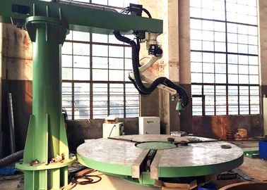 Estação robótico automática do sistema do corte para as extremidades de aço do prato com chama do plasma