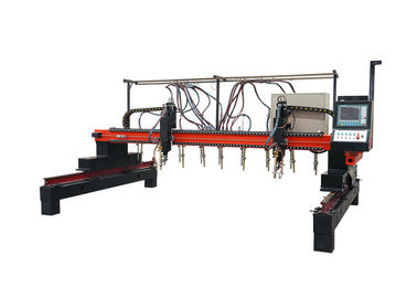 Tipo linha de produção máquina do pórtico do CNC do feixe de H de corte da chama da tira para o bronze