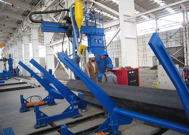 O tipo automático do modilhão CONSIDEROU a máquina de soldadura, máquina do conjunto do feixe da construção de aço H