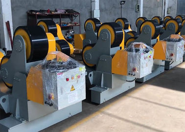 Máquina de soldadura de alinhamento da tubulação do auto, equipamento de soldadura do encanamento da soldadura do tanque do rolo de gerencio do rotador