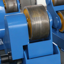 Anti rastejamento cabido acima do rotador da soldadura, máquinas de soldadura do encanamento da embarcação de pressão do tanque
