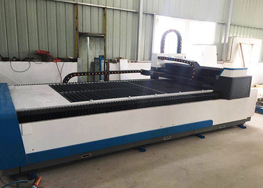 Cortador do laser do CNC da fibra do aço suave, máquina de corte do laser da fibra 1000W de 1500 x de 3000mm