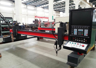 Tipo industrial máquina do pórtico de corte do metal da chama do plasma do CNC com motor de Panasonic