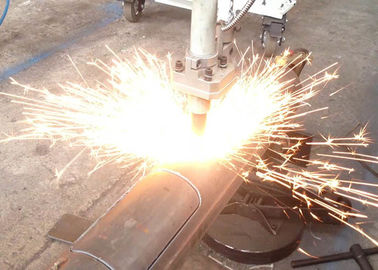 Máquina de corte do tubo do laser da porta da lâmpada, cortador de tubulação feito sob encomenda do CNC de uma cor de 50 hertz