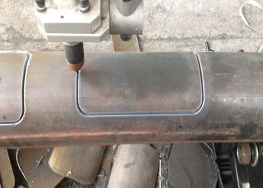 Máquina de corte do tubo do laser da porta da lâmpada, cortador de tubulação feito sob encomenda do CNC de uma cor de 50 hertz
