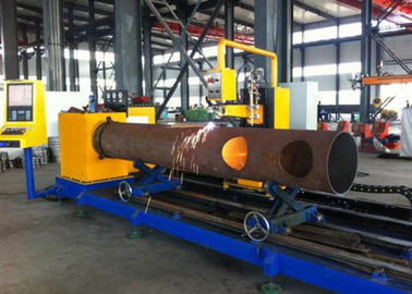 a linha de cruzamento máquina do CNC 5-Axis de corte de aço do tubo/6-150mm conduz a máquina de corte do laser