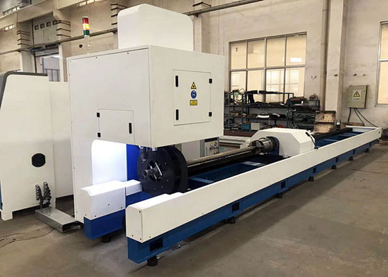 Máquina de Corte de Tubos CNC Raycus IPG 6000W Vermelho Preto Alta Eficiência FL-T-6000W
