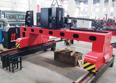 Tipo gás do pórtico CNC-4000X12000 e tocha de plasma da tocha 1 do gás da máquina de corte 1 do plasma