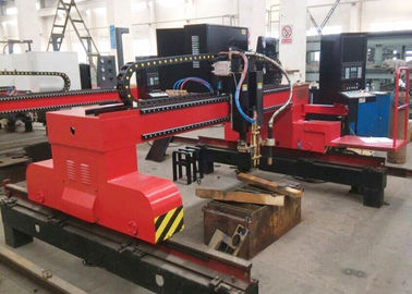 Tipo gás do pórtico CNC-4000X12000 e tocha de plasma da tocha 1 do gás da máquina de corte 1 do plasma
