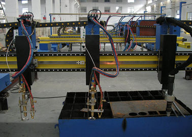 Língua da operação da tocha de plasma da máquina de corte 1 do gás do plasma do CNC do pórtico da tocha de 2 gás multi