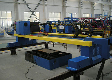Língua da operação da tocha de plasma da máquina de corte 1 do gás do plasma do CNC do pórtico da tocha de 2 gás multi