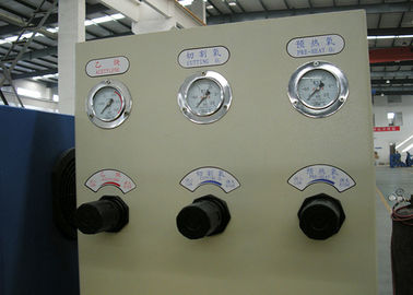 Língua da operação da tocha de plasma da máquina de corte 1 do gás do plasma do CNC do pórtico da tocha de 2 gás multi