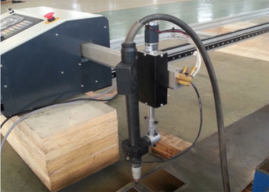 Máquina de corte branca CNC1-1500X3000 do plasma portátil do CNC do gás para placas de metal