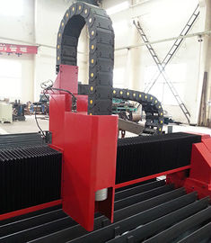 Máquina de corte alta do CNC de Panasonic da chapa metálica da definição, 1 cortador do plasma do CNC da tocha