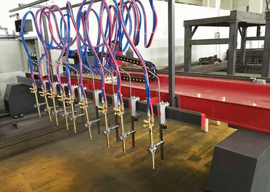 máquina de corte do gás da tira de 3000X14000mm para a linha de produção do feixe de H (9+1)