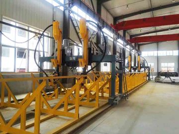 Sistema de controlo bonde automático dobro da construção de aço da máquina de soldadura do pórtico da movimentação