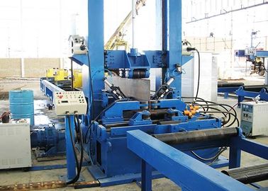 6-40 linha de produção centrar-se automático hidráulico do feixe da espessura H da flange do milímetro