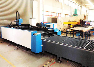 Velocidade alta do corte da máquina de corte FL-3015-1000W da folha do laser da tabela da troca de Auotomatic