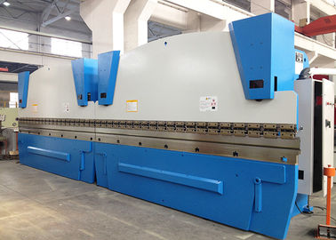 Começo em tandem da máquina de dobra do freio da imprensa do sincronizar do CNC de 320 T da placa do trapézio