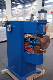 máquina de soldadura da emenda da resistência 160KVA para a caixa quadrada de cobre vermelha dobro
