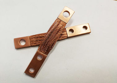 O costume de cobre flexível trançado do conector estanhou ISO de cobre CCC do CE da barra