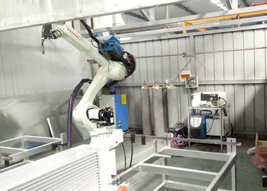 Máquina de soldadura de alumínio automática da robótica do permutador de calor do Aleta-e-tubo