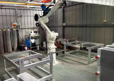 Máquina de soldadura de alumínio automática da robótica do permutador de calor do Aleta-e-tubo