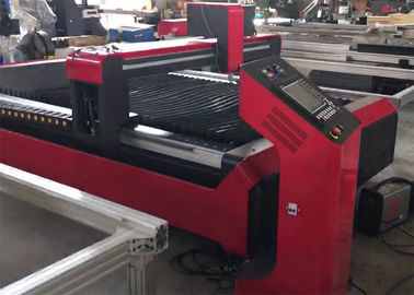 Tipo da tabela da movimentação do dobro da máquina de corte do plasma do CNC da elevada precisão de baixo nível de ruído