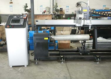 Máquina de corte suave da tubulação de aço do plasma do CNC da linha central do mestre 2 do tubo com motor de Panasonic