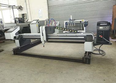 Definição alta clara da máquina de corte do plasma do CNC do dever para cortar a placa de metal