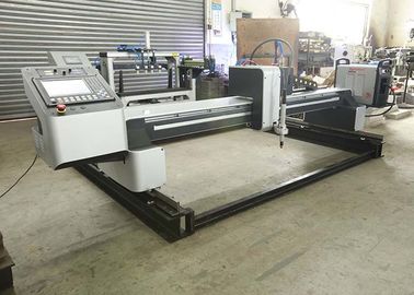 Definição alta clara da máquina de corte do plasma do CNC do dever para cortar a placa de metal